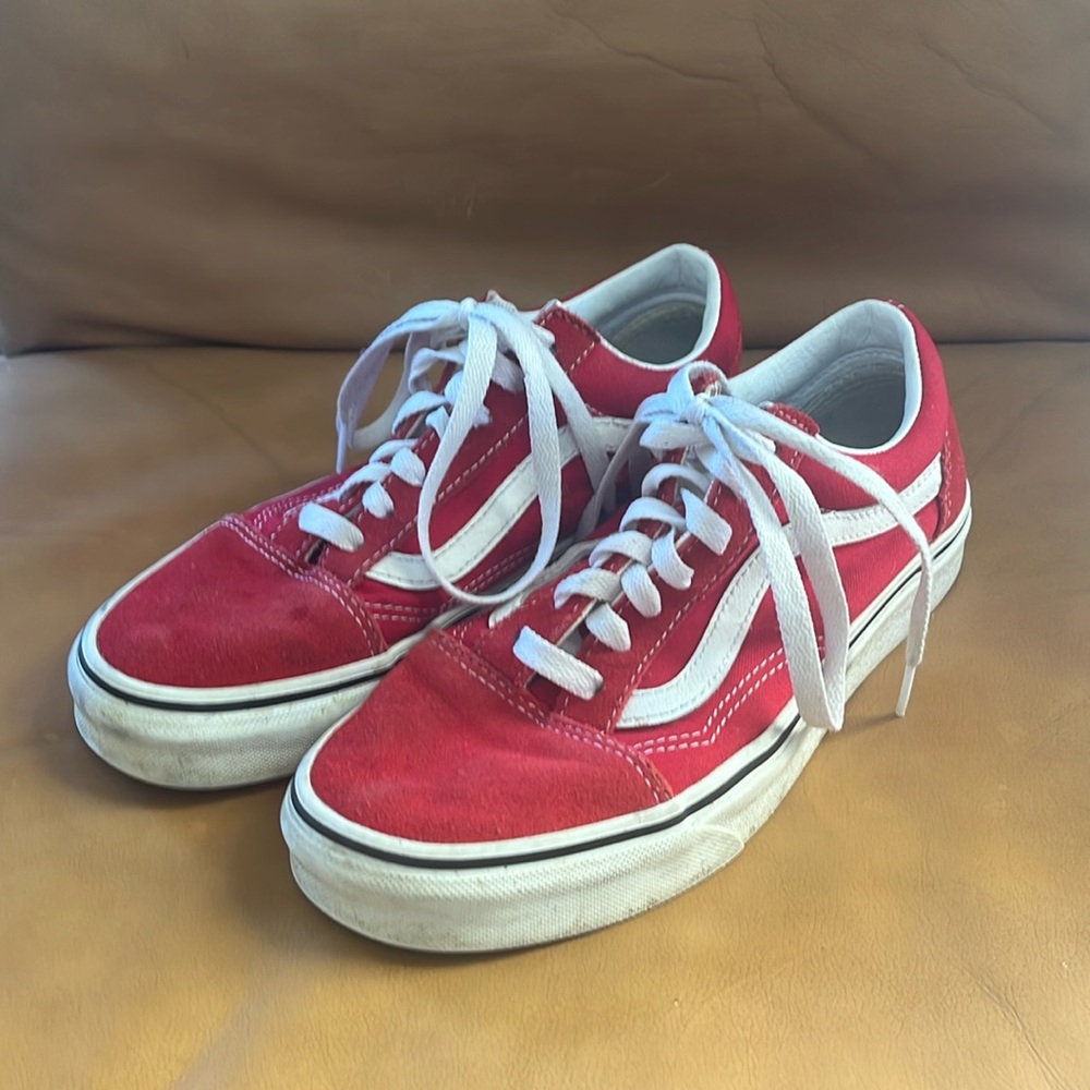 Vans laced classic in Red